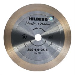 Алмазный диск Hilberg Master Ceramic d 250x25x25,4 мм 142-105317 - фото 4836725