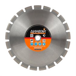 Диск алмазный Диавэй Профессионал 350х3,5х25,4(20), ж/бетон, исп. 142-150479 - фото 4836925