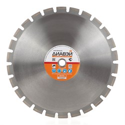 Диск алмазный Диавэй Стандарт 450х5,0х35 (25,4) бетон, исп. 142-150491 - фото 4837036