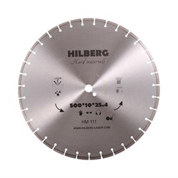 Диск алмазный Hilberg Hard Materials Лазер 500 мм 142-011237 - фото 4837242