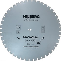 Диск алмазный Hilberg Hard Materials Лазер d 900 мм 142-056732 - фото 4837613