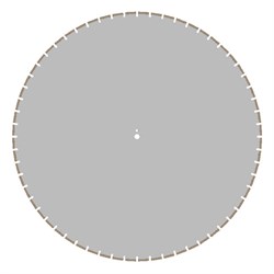 Алмазный диск НИБОРИТ Железобетон Плита d 1200x25,4 142-105559 - фото 4837648