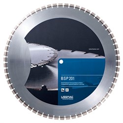 Алмазный диск по бетону Lissmac BSP 201 (700 мм, 24x4,8x14 мм) 142-052417 - фото 4838250