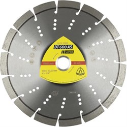 Алмазный диск KLINGSPOR 230x2,7x22,23/15S/12/S/DT/SUPRA/DT600AS 142-091512 - фото 4838654
