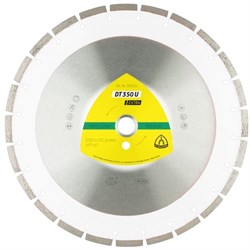 Алмазный диск KLINGSPOR 350x3x25,4/24S/10/S/DT/EXTRA/DT350U 142-091319 - фото 4838696