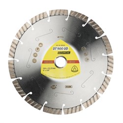 Алмазный диск KLINGSPOR 230x2,6x22,23/15ST//S/DT/SPECIAL/DT900UD 142-091428 - фото 4838728