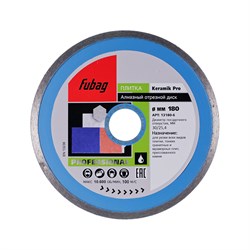 Алмазный диск Fubag Keramik Pro 180х30х25,4 мм 142-098489 - фото 4838784