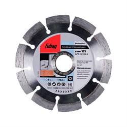 Алмазный диск Fubag Beton Pro 125х22,2 мм 142-098472 - фото 4839193