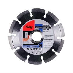 Алмазный диск Fubag Universal Pro 125х22,2 мм 142-098526 - фото 4839194