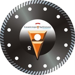 Алмазный диск Сплитстоун Professional Turbo 115x2,2x10x22,2, железобетон 4 142-056754 - фото 4839417