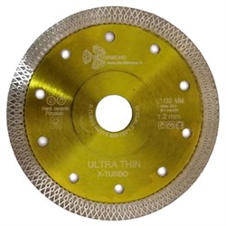 Диск алмазный Trio Diamond Ultra Thin X-Turbo 125x10x22,2 мм 142-071973 - фото 4839483
