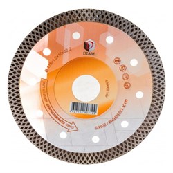 Специальный тонкий алмазный круг DIAM 1A1R Керамогранит DIAM Rapid Master Line 125x1,2x10x22,2 142-187567 - фото 4839510