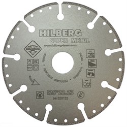 Диск алмазный Hilberg Super Metall 125 мм 142-031682 - фото 4839564