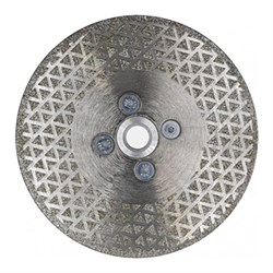 Диск алмазный сплошной Hilberg Super Ceramic Flange 125х28/3хM14 142-120878 - фото 4839583