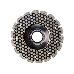 Алмазный диск Fubag Silver Double Action 115х22,2 мм (отрезной + шлифовальный) 142-098502 - фото 4839587