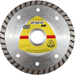 Алмазный диск KLINGSPOR 115x1,9x22,23/GRT/7/S/DT/SUPRA/DT500AC 142-091501 - фото 4839719