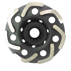 Алмазная чашка Espira Бумеранг SGBRP Eco 125х22,23х5 мм 207-075941 - фото 4847383
