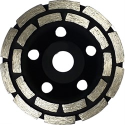 Чашка алмазная 125 Сегментная двухрядная Про TCW260 207-052046 - фото 4847535