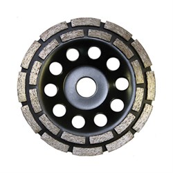 Чашка алмазная двухрядная BG d 100 мм 207-010430 - фото 4847557