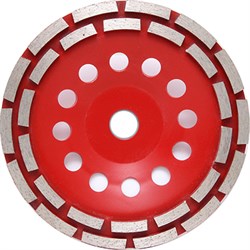 Чашка алмазная Trio Diamond d 180 мм двухрядная 207-055900 - фото 4847625