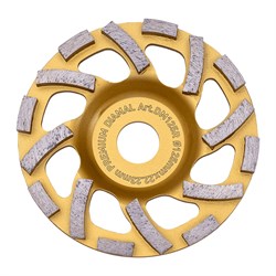 Чашка алмазная шлифовальная DIAMAL 125х22.23мм 207-164289 - фото 4847647