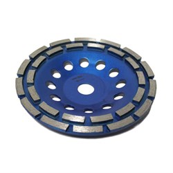 Алмазная чашка Diamaster Cobra Premium 180х22,2 мм двухрядная 207-056552 - фото 4847687