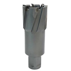 Сверло корончатое по металлу ПрофОснастка d 13 L=55/92 мм №302 Weldon19 TCT (твердый сплав) 252-147590 - фото 4859691