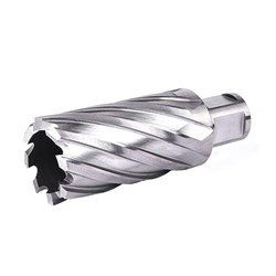 Сверло корончатое по металлу ПрофОснастка d 30 L=55/88 мм №24 Weldon19 HSS M2 252-147558 - фото 4864591