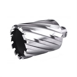 Сверло корончатое по металлу ПрофОснастка d 53 L=55/88 мм №47 Weldon19 HSS M2 252-147581 - фото 4865240