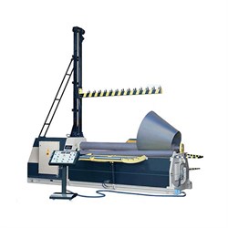 Станок вальцовочный гидравлический Sahinler 4R HS 30 x 190 мм 425-099360 - фото 4890223