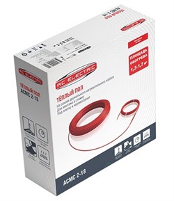 Нагревательный кабель AC ELECTRIC ACMC2-18-1350 M210225 - фото 4994434