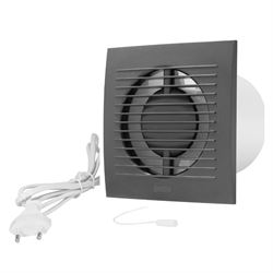 Вытяжка для ванной Europlast EE125WPS (серебряный) M181860 - фото 5161985