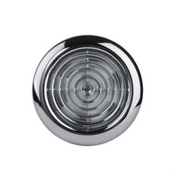 Вытяжка для ванной Mmotors ММ 100 круглый с обратным клапаном /хром/ M203943 - фото 5162342