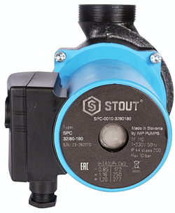 Насос для отопления STOUT 32/80-180 (SPC-0010-3280180) M176029 - фото 5314219