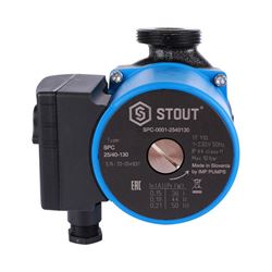 Насос для отопления STOUT 25/40-130 (SPC-0010-2540130) M176031 - фото 5314231