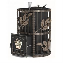 Дровяная печь Эверест Ковка 24 (281) закрытая каменка M187134 - фото 5344762