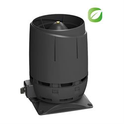 FLOW ЕCo110S вентилятор крышный + основание 300х300 черный V350282 - фото 5347428