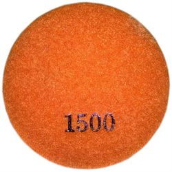 Круг алмазный шлифовальный гибкий Spektrum 1500 грит / 175 мм (оранжевый) 298-001647 - фото 5349809