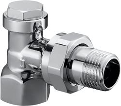 Вентиль Oventrop Combi C, на обратную линию, угловой, DN-15, 1/2, 1/2, ВН M237441 - фото 5358991