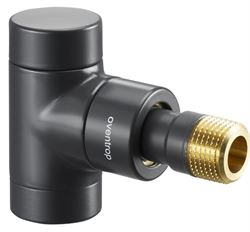 Вентиль Oventrop Combi E Ду 15 1/2 антрацит M237276 - фото 5359006