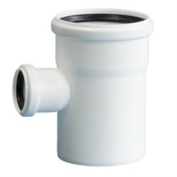 Тройник бесшумный ПП 110x50 (87°) Политэк EТТ000016797 - фото 5359475