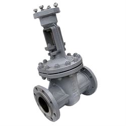 Задвижка клиновая МЗТА ЗКЛ2-40 30с915нж ГАЗ Ду50 Ру40 фланцевая, корпус - сталь 25Л, уплотнение -металл/металл, с выдвижным штоком, под привод D040-05501 - фото 5364127