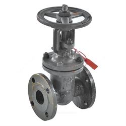 Задвижка клиновая стальная 30с64нж Ду50 Ру25 Китай фланцевая, со штурвалом и выдвижным штоком D040-03491 - фото 5367930