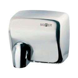 Металлическая сушилка для рук Nofer CYCLON 2450 W глянцевая (01101.B) M99505 - фото 5370960