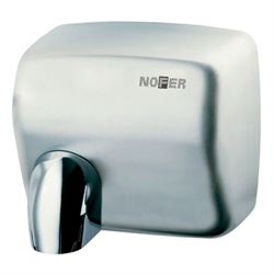 Металлическая сушилка для рук Nofer CYCLON 2450 W матовая (01101.S) M99504 - фото 5371324