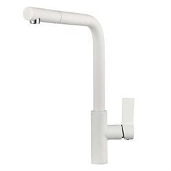 Смеситель для кухни Point белый PN3102W T0064542 - фото 5406785