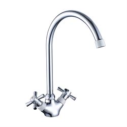 Смеситель для кухни DECOROOM DR51028-White T0045972 - фото 5406856