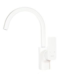 Смеситель для кухни D&K DA1432426 белый-матовый T0044986 - фото 5408069