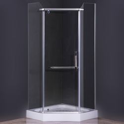 Душевой уголок COMFORTY 31 N, прозрачное стекло, с поддоном 900*900*1980, 00-00005086 T0041219 - фото 5444205