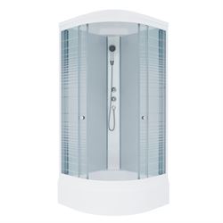 Душевая кабина Triton  Стандарт 90*90 В3  ДН4, АКВА - ПОЛОСЫ, средний поддон, Щ0000027249 T0027193 - фото 5445807